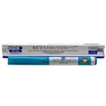 ZPHC Retratutide 60mg Solucao Injetavel 5 Ampolas 8mg (Importada Retratutida)