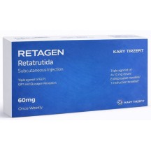 ZPHC Retratutide 60mg Solucao Injetavel 5 Ampolas 8mg (Importada Retratutida)