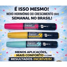 Sogroya (SOMAPACITANA) Ganho de Massa e Redução de Gordura 15mg