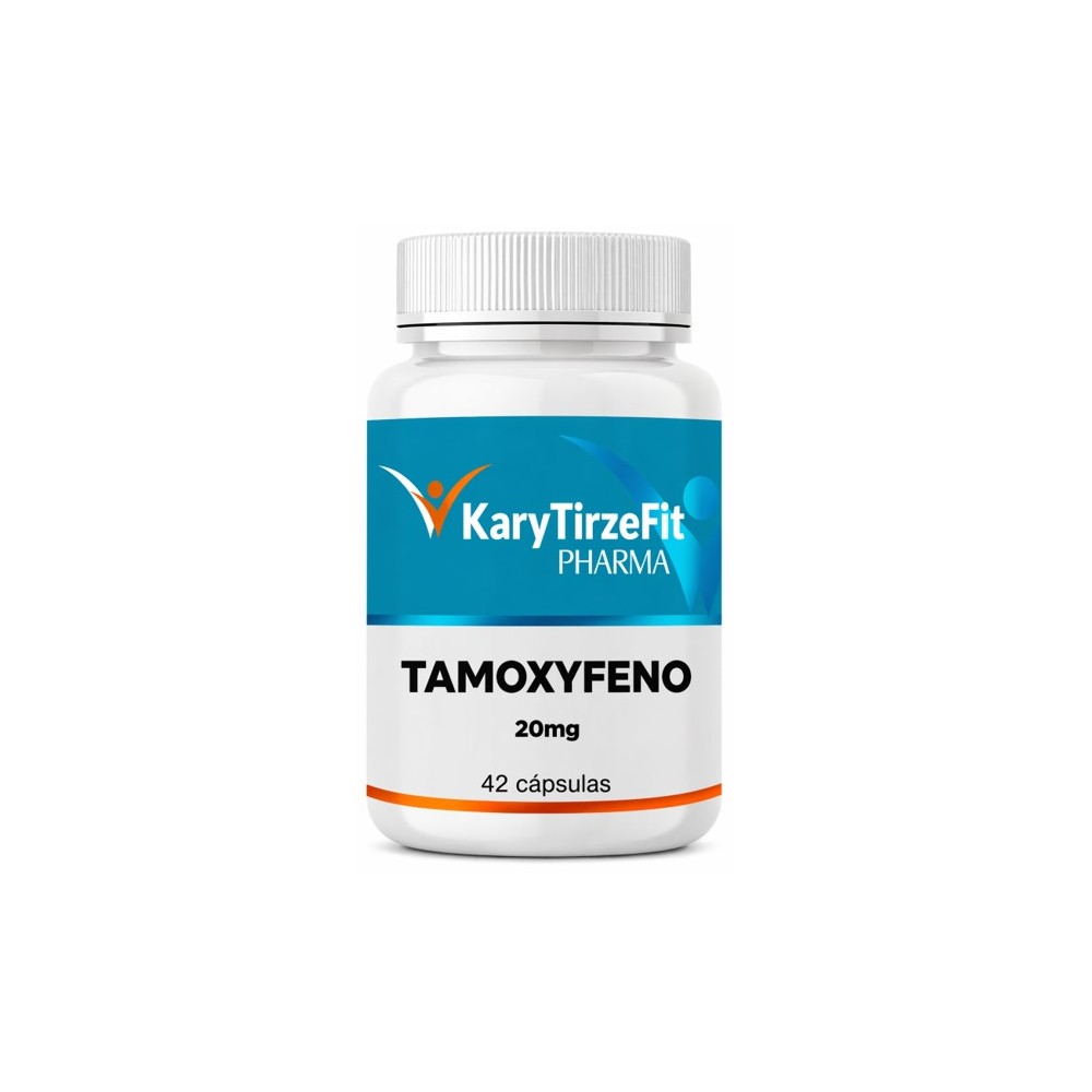 Tamoxifen (Tamoxyfeno) 20mg Antiestrogênico Ciclo Hormonal 42 CAPS