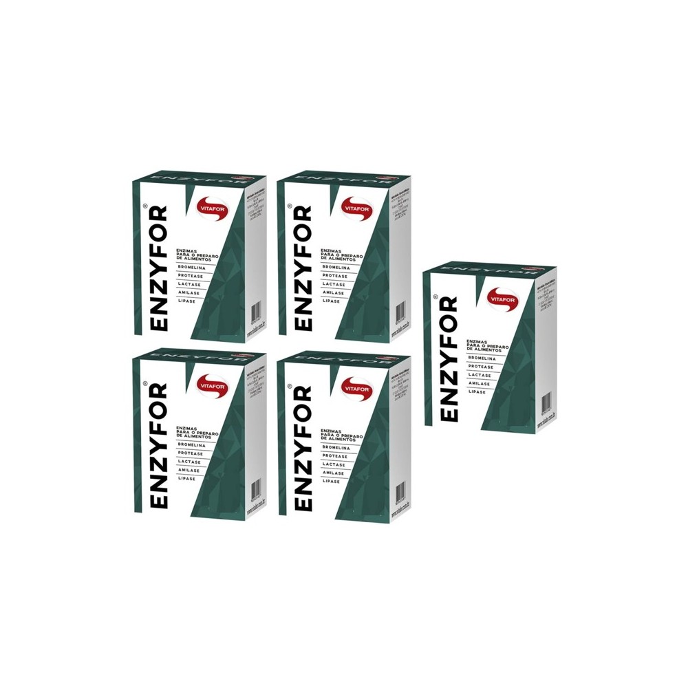 copy of copy of copy of Enzyfor Enzimas Digestivas Soluvel 5x1 Saches