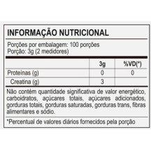Creatina Premium Pura Importada Monohidratada Creapure 300g NewNutri