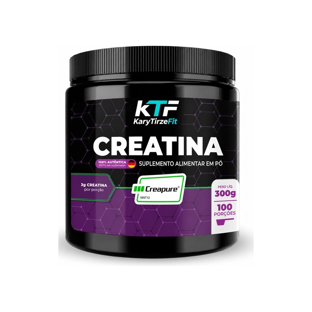 Creatina Premium Pura Importada Monohidratada Creapure 300g NewNutri