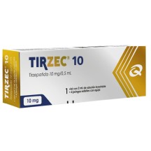 Dual Combo 2x Tirzec Tirzepatida Quinfa 10mg Solucao Injetavel (Importada) GLP2 Peptide