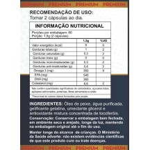 Omega 3 Tripla Fonte DHA EPA 540mg EPA 360mg DHA Reduzir Triglicerídeos Bull