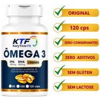 Omega 3 Tripla Fonte DHA EPA 540mg EPA 360mg DHA Reduzir Triglicerídeos Bull