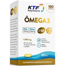 Omega 3 Tripla Fonte DHA EPA 540mg EPA 360mg DHA Reduzir Triglicerídeos 180 caps