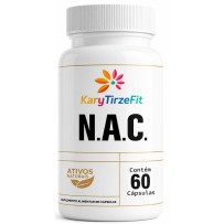 NAC N-Acetilcisteína Amesse 600mg Anti-Oxidante Anti-Radicais Livres