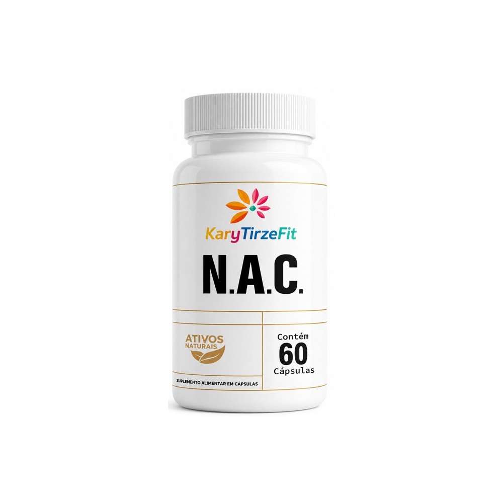 NAC N-Acetilcisteína Amesse 600mg Anti-Oxidante Anti-Radicais Livres