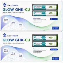 Synedica Glow GHK-CU 10/10/50MG com BPC-157, 5mg TB-500 Pen 70mg