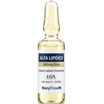 Acido Alfa-Lipoico Intravenoso 600mg Antioxidante Fadiga e Recuperação Muscular