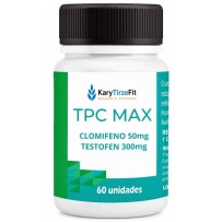Blend Testosterone Testofen 300mg + Clomifeno 50mg Reposicao Ganho de Massa e Resistencia 60 caps