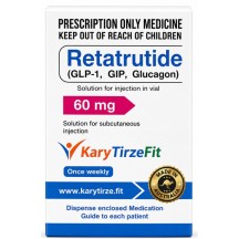 ZPHC Retratutide 60mg Solucao Injetavel 5 Ampolas 8mg (Importada Retratutida)