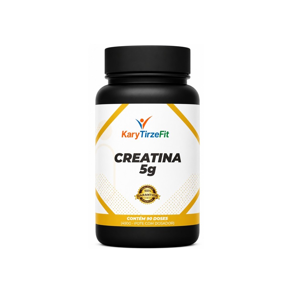 Creatina Premium Pura Importada Monohidratada 5g por Dose 450g