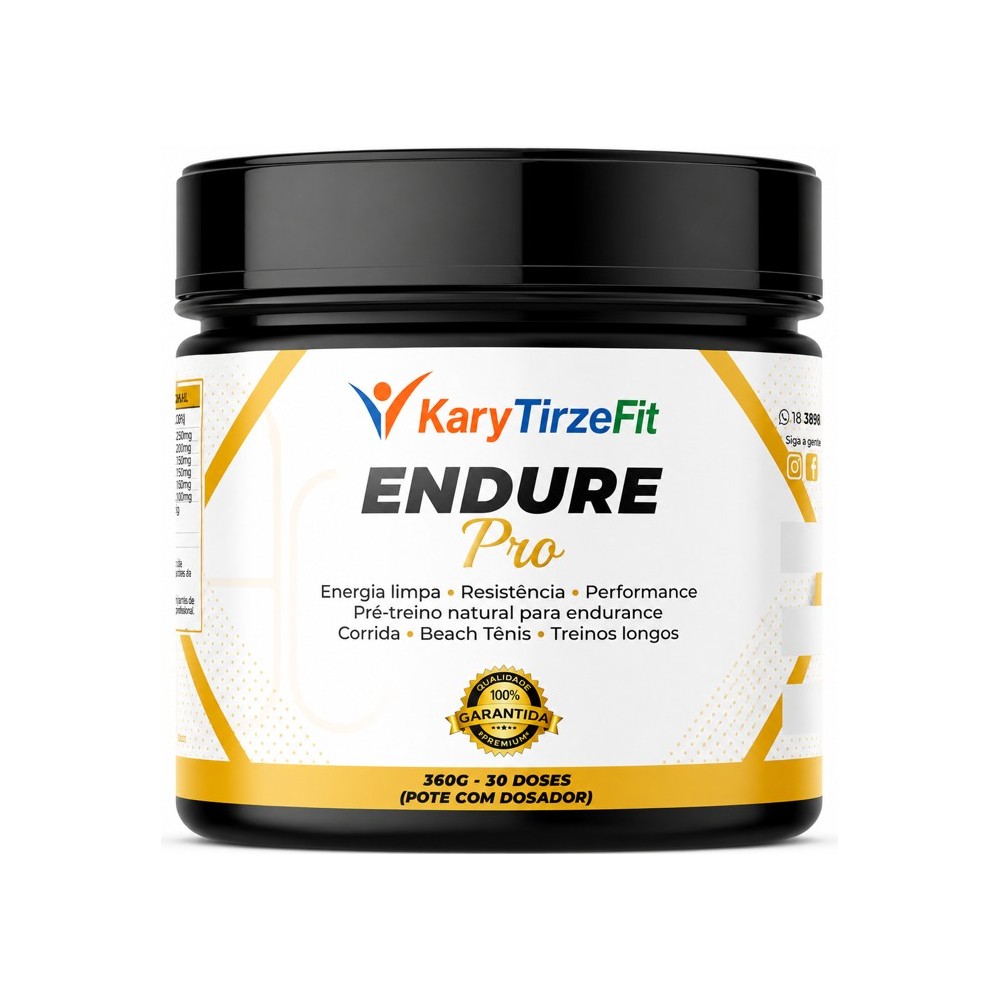 Blend Pre-Treino EnergyFit Endurance Treino Longo 6x1 Frutas Vermelhas 360g