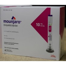 Mounjaro Tirzepatida 10mg Solucao Injetavel 4 Canetas GLP2 Peptide