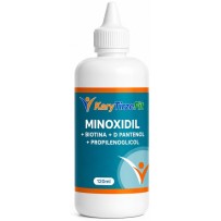 Blend Minoxidil Tonico de Crescimento Capilar Barba Queda Cabelo 5 Ativos