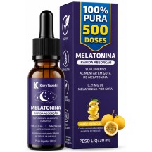 Melatonina Boost  em Gotas 30ml 500 doses Sabor Maracuja All Fit Nutrition