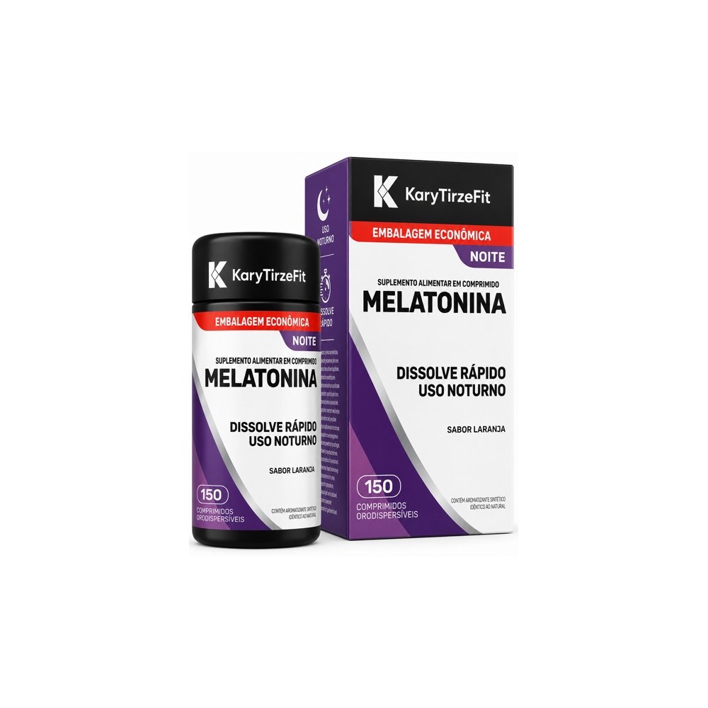 Melatonina em Capsulas Sabor Laranja 150 caps 20mg