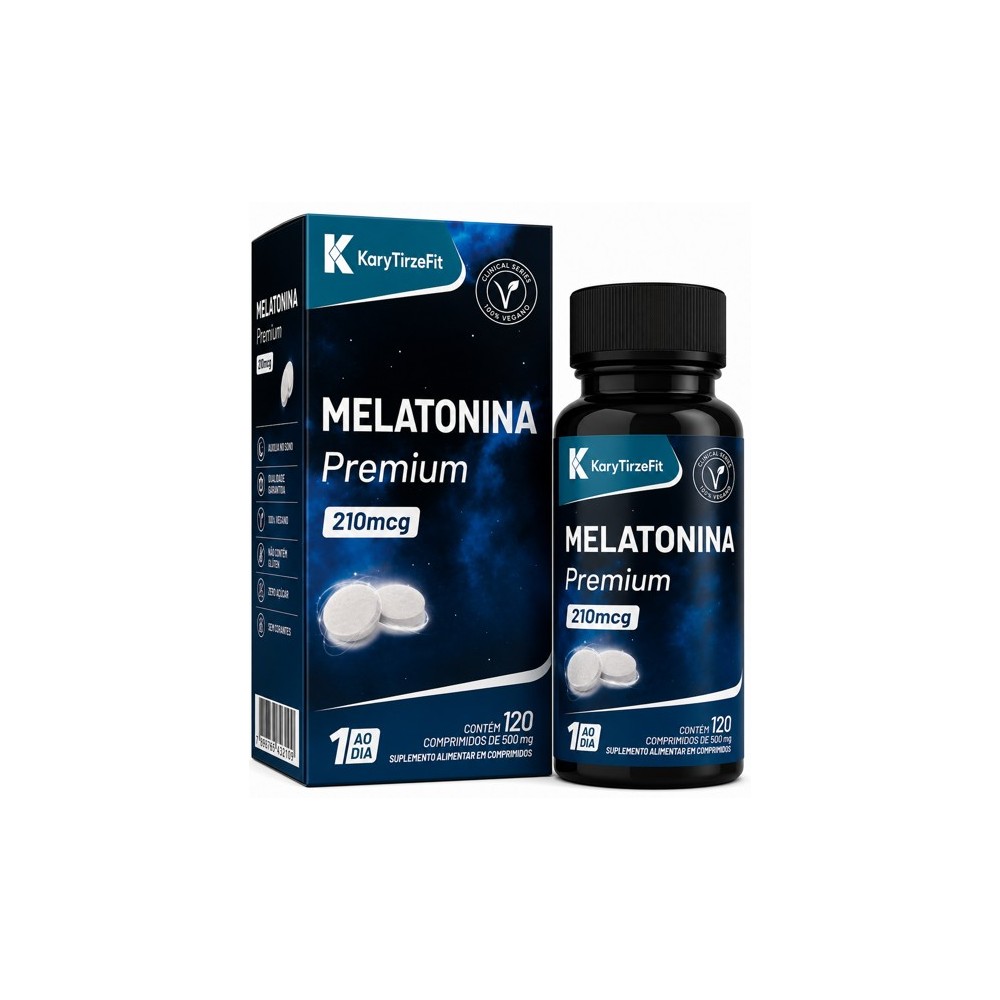 Melatonina em Capsulas 120 caps 500mp