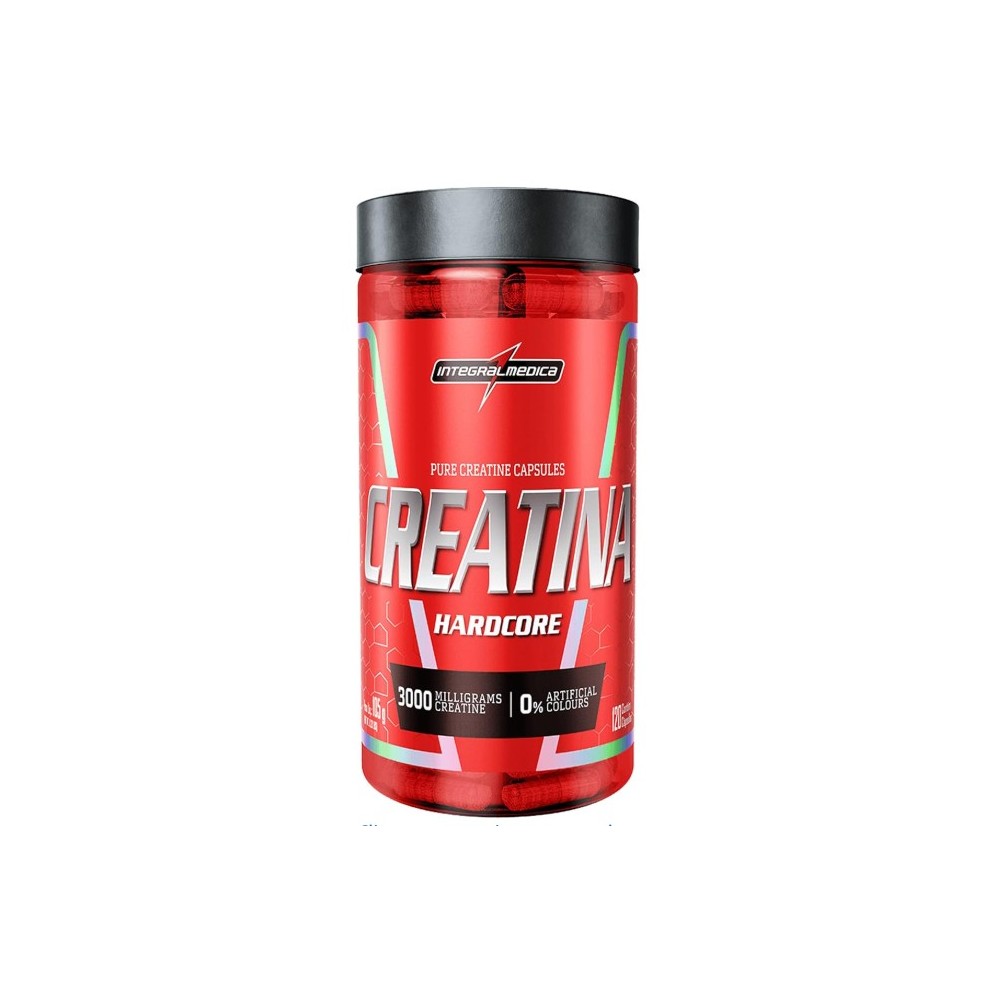 Creatina Premium Pura Micronizada 120 Caps Integral Medica