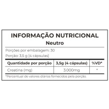 Creatina Premium Pura Micronizada 120 Caps Integral Medica