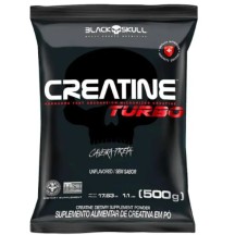 Creatina Premium Pura Importada Monohidratada Black Skull Pote