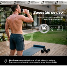 Creatina Premium Pura Monohidratada 300g Emana