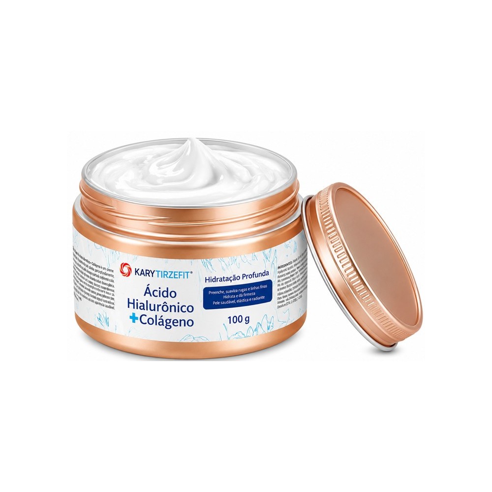 Creme  Firmador Hidratante Facial Blend Acido Hialuronico + Colageno Suave 100g