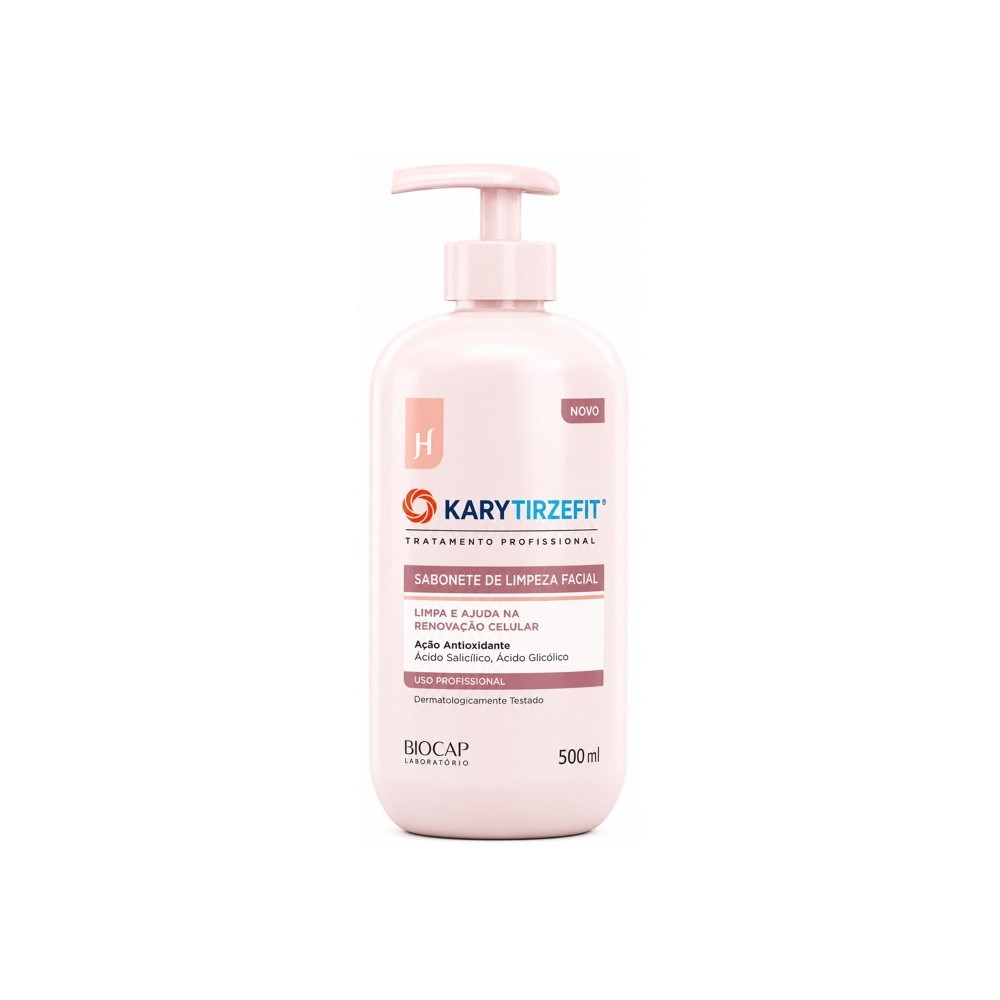 Sabonete de Limpeza Facial AntiOxidante com Blend Acido Salicilico e Glicolico 500ml