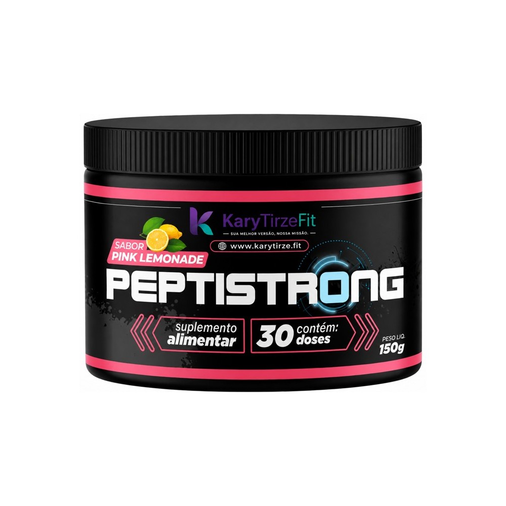 Peptistrong Peptideo Puro Liofilizado Bioativo em Sache Massa Muscular e Emagrecimento  30 Doses