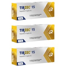 Combo 3x1 Tirzec Tirzepatida Quinfa 15mg Solucao Injetavel MD (Importada)