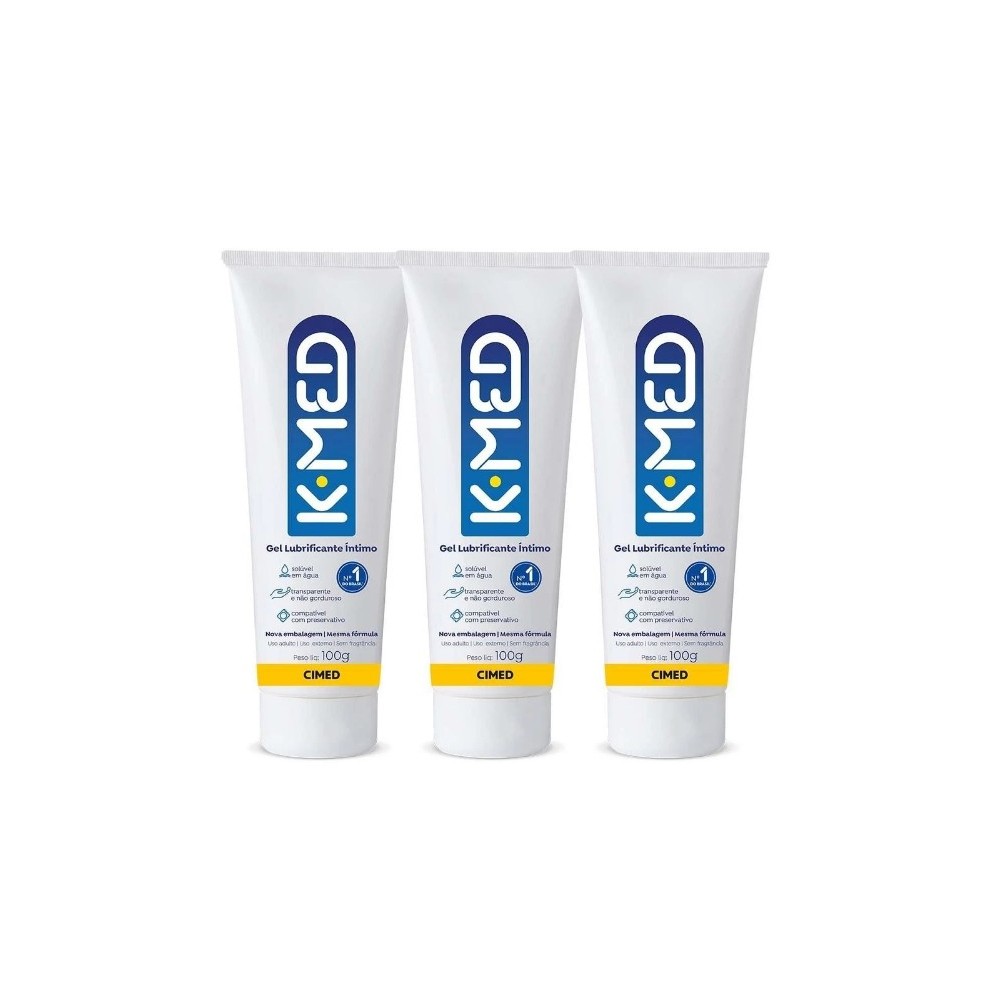 Gel Lubrificante Intimo KY Kmed 100g Tradicional