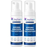 Minoxidil Crescimento Capilar Barba Queda Cabelo em Espuma com TRICHOFOAM 100ml