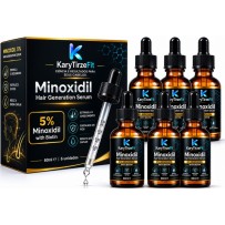 Minoxidil Tonico de Crescimento Capilar Barba Queda Cabelo Kirkland 360g