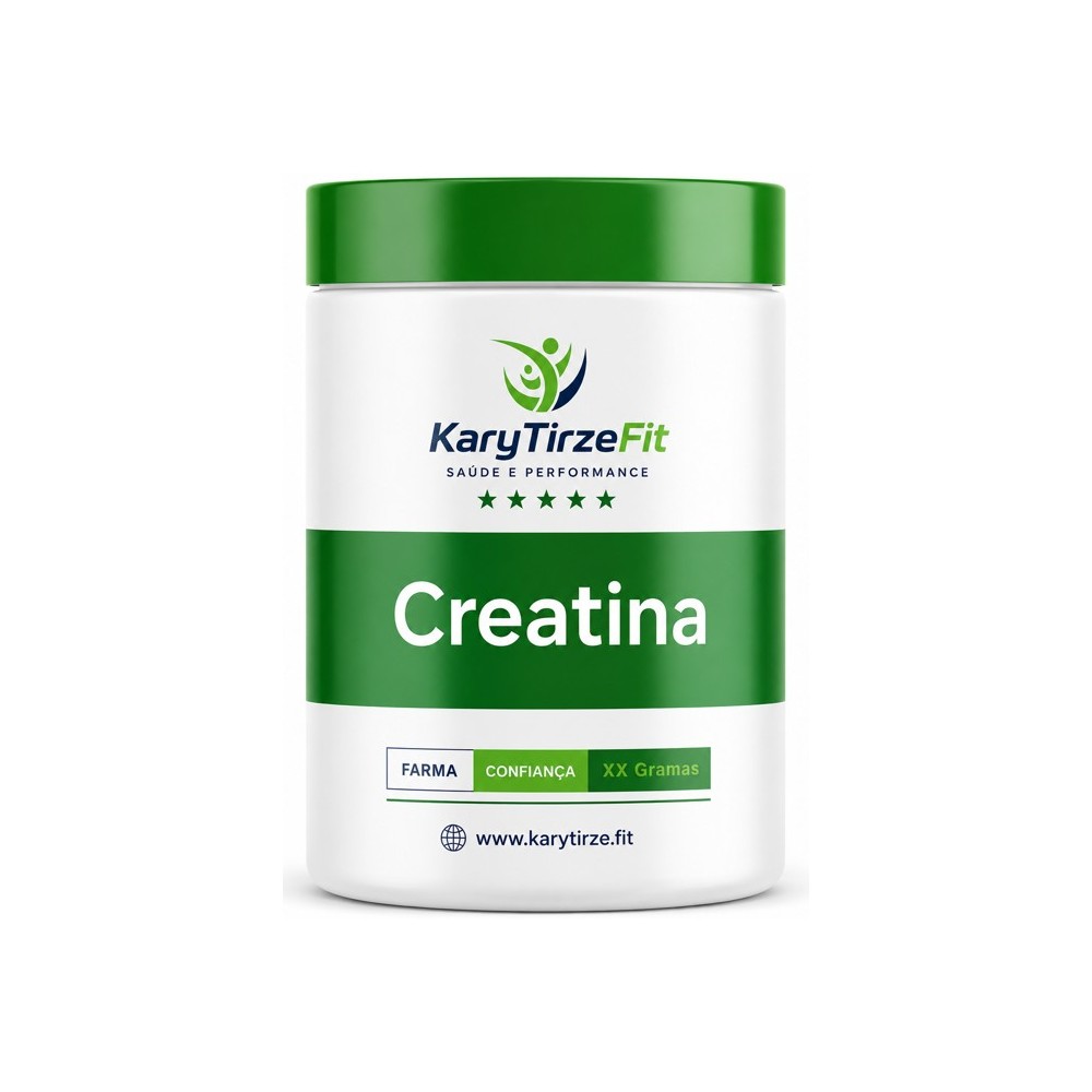 Creatina Premium Pura Monohidratada Aumento e Ganho de Força