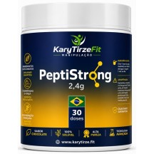 Blend Peptistrong Peptideo Puro Liofilizado Bioativo Massa Muscular e Emagrecimento com Colageno