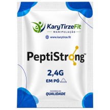 Peptistrong Peptideo Puro Liofilizado Bioativo Massa Muscular e Emagrecimento em Sache
