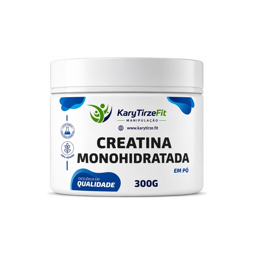 Creatina Premium Pura Monohidratada Aumento e Ganho de Força