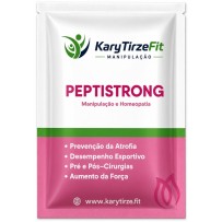 Peptistrong Peptideo Puro Liofilizado Bioativo Massa Muscular e Emagrecimento Saches