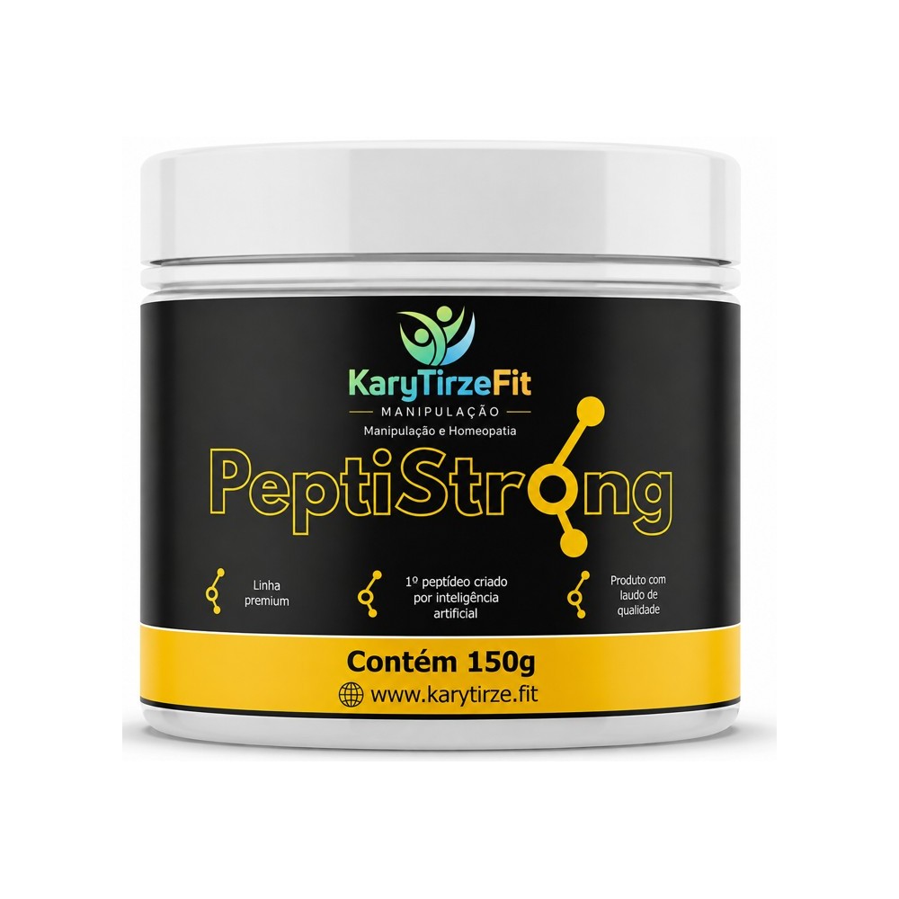 Peptistrong Peptideo Puro Liofilizado Bioativo Massa Muscular e Emagrecimento Hidrolisado