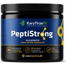 Peptistrong Peptideo Puro Liofilizado Bioativo Massa Muscular e Emagrecimento 150g