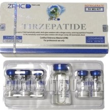 ZPHC Tirzepatide (Tirzepatida) 50mg Solucao Injetavel 5 Ampolas 10mg GLP2 Peptide