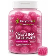 Creatina Premium em Goma Pura Importada Aumento e Ganho de Força 60 Gomas