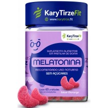 Melatonina Sabor Morango Zero Açucar 60 gomas