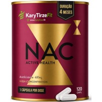 NAC N-Acetilcisteína Performance Esportiva 600mg Anti-Oxidante Anti-Radicais Livres 120 Caps