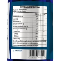 Omega 3 Tripla Fonte EPA 540mg e DHA 360mg Reduzir Triglicerídeos 120 Capsulas Nutrends