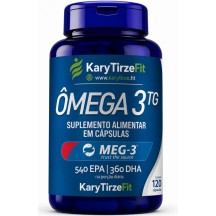 Omega 3 Tripla Fonte EPA 540mg e DHA 360mg Reduzir Triglicerídeos 120 Capsulas