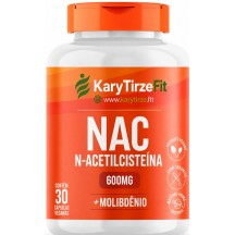 NAC N-Acetilcisteína Performance Esportiva 600mg Anti-Oxidante Anti-Radicais Livres 30 Caps