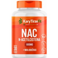 NAC N-Acetilcisteína Performance Esportiva 600mg Anti-Oxidante Anti-Radicais Livres 30 Caps
